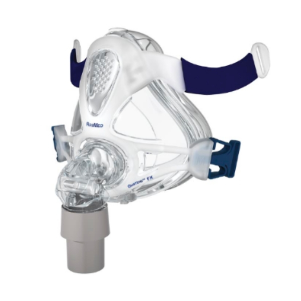Full face sleep apnea mask.